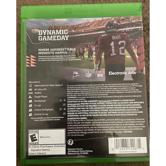 Madden NFL 22 - Xbox Series X - Picture 9 of 10
